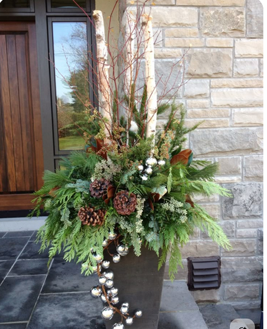 Christmas Urns