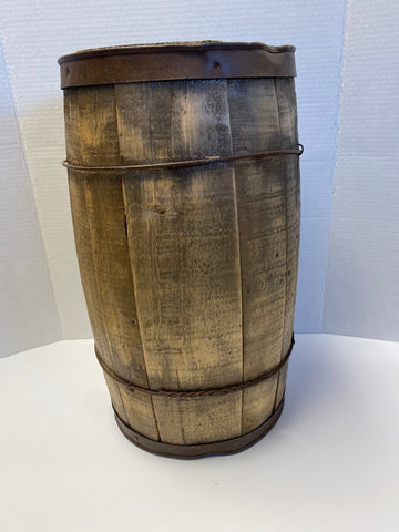 Antique barrel small