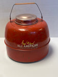Antique metal cooler