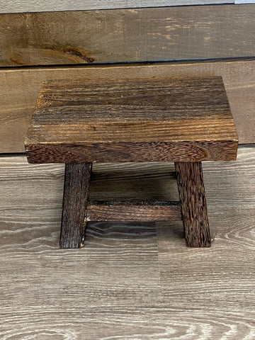 wooden step stool