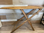 wooden antique ironing board