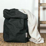 Uashmama Washable Paper Bags-Black- Multi Use